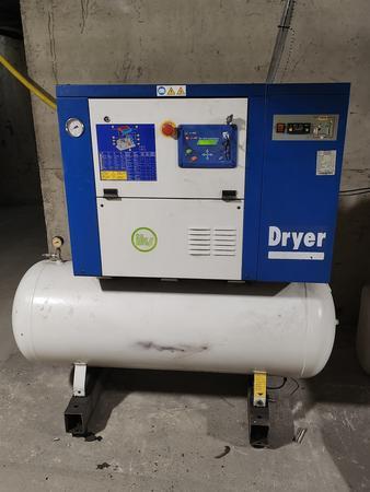 Dryer Schraubenkompressor DS10/AC, Typ 41010585, BJ 12/2004