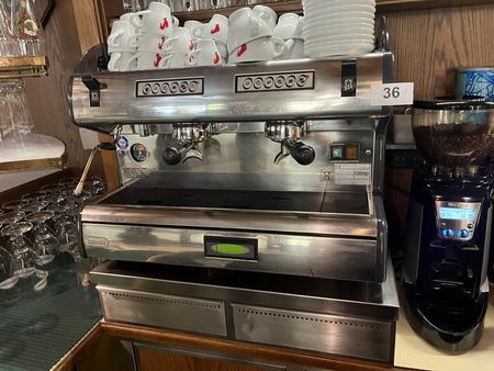 Carimali Kaffeemaschine mit Sudlade Type TEMA 2