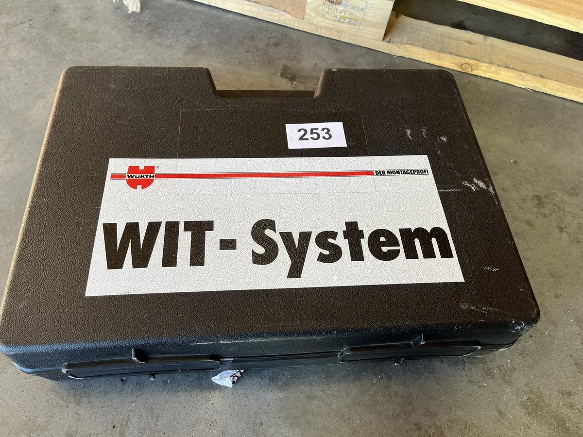 WÜRTH WIT SYSTEM im Koffer