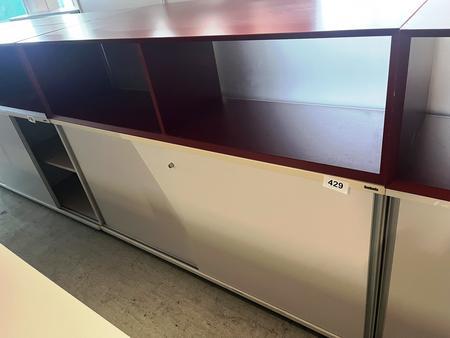 Aktenschrank 160x43x116cm, mit Aufsatz