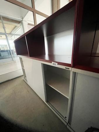 Aktenschrank 160x43x116cm, mit Aufsatz