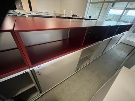 Aktenschrank 160x43x116cm, mit Aufsatz