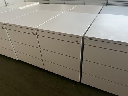 Neudrfler Rollcontainer weiss 48x60x58 cm mit Laden