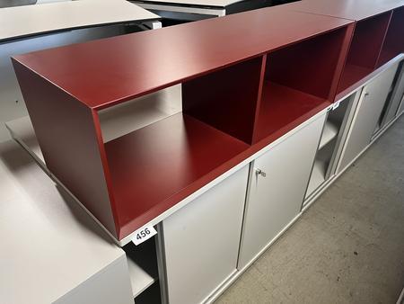 Aktenschrank 120x43x116cm, mit Ausatz