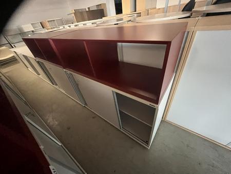 Aktenschrank 120x43x116cm, mit Ausatz