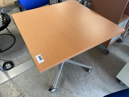 BENE Teleskoptisch hhenverstellbar ca. 75/115 cm , 80x80 cm DM