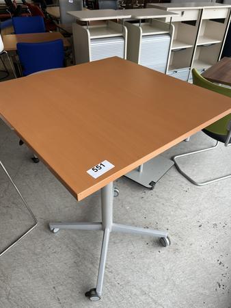 BENE Teleskoptisch hhenverstellbar ca. 75/115 cm , 80x80 cm DM