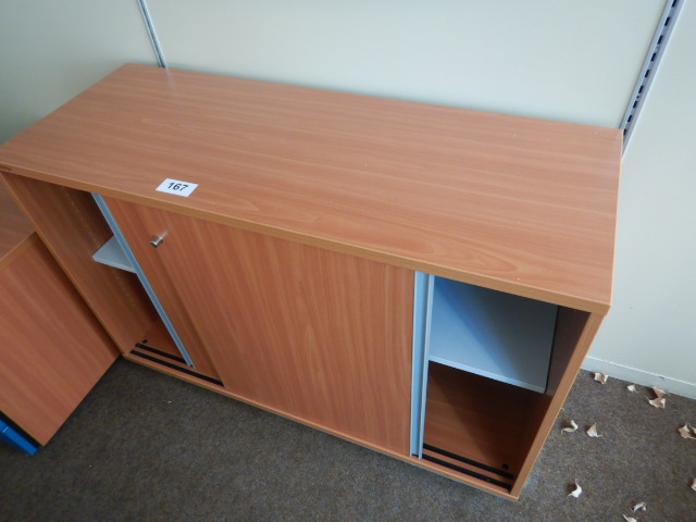 Aktenschrank ca. 120x75 cm 2 Ordnerhöhen