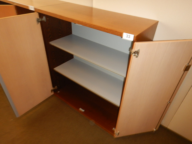 HALI Aktenschrank mit Doppeltüre ca. 100/43/115 cm