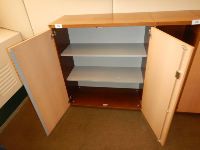 HALI Aktenschrank mit Doppeltüre ca. 100/43/115 cm