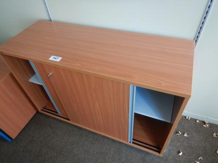 Aktenschrank ca. 120x75 cm 2 Ordnerhhen