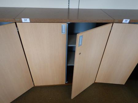 HALI Aktenschrank mit Doppeltre ca. 100/43/115 cm