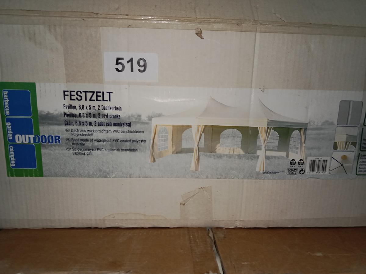 OUTDOOR Festzelt 6.8/5 m