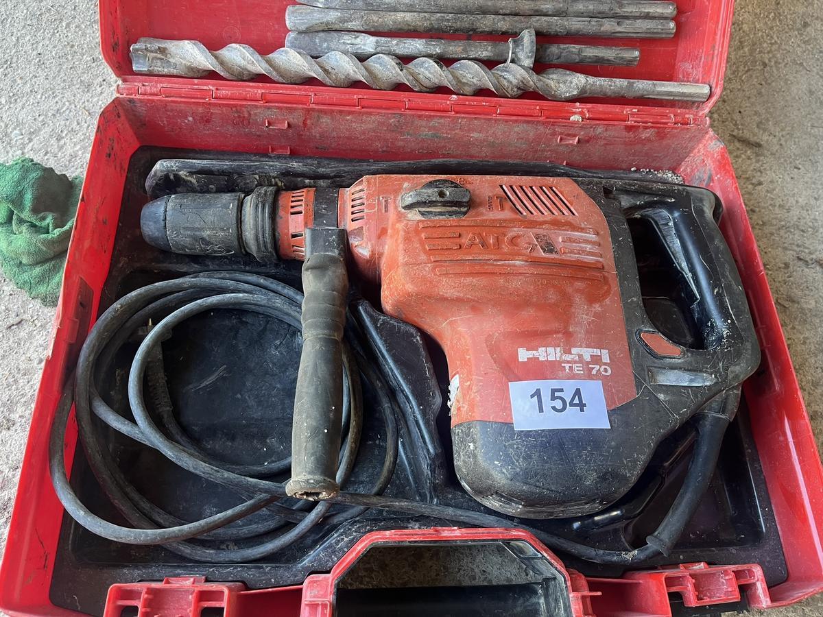 HILTI Bohrhammer TE 70 im Koffer