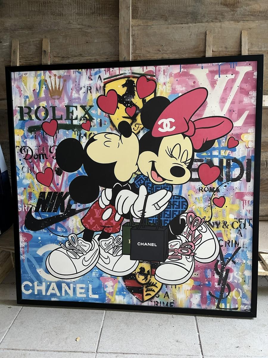 gerahmter PopArt Print Mickey Mouse?d=2024-11-01 03:28:55