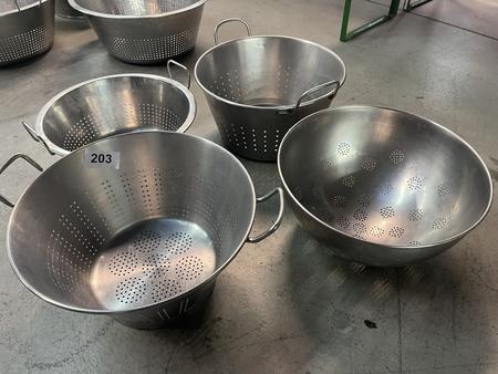 4 x Siebschssel, 40x20cm usw.