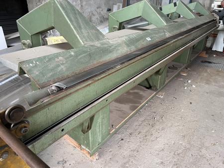 JORNS Spengler Blechbiegemaschine 6000x1 mm , Type 77 S HY SH W ,380 V Vorfhrung mglich, 0/140 W.