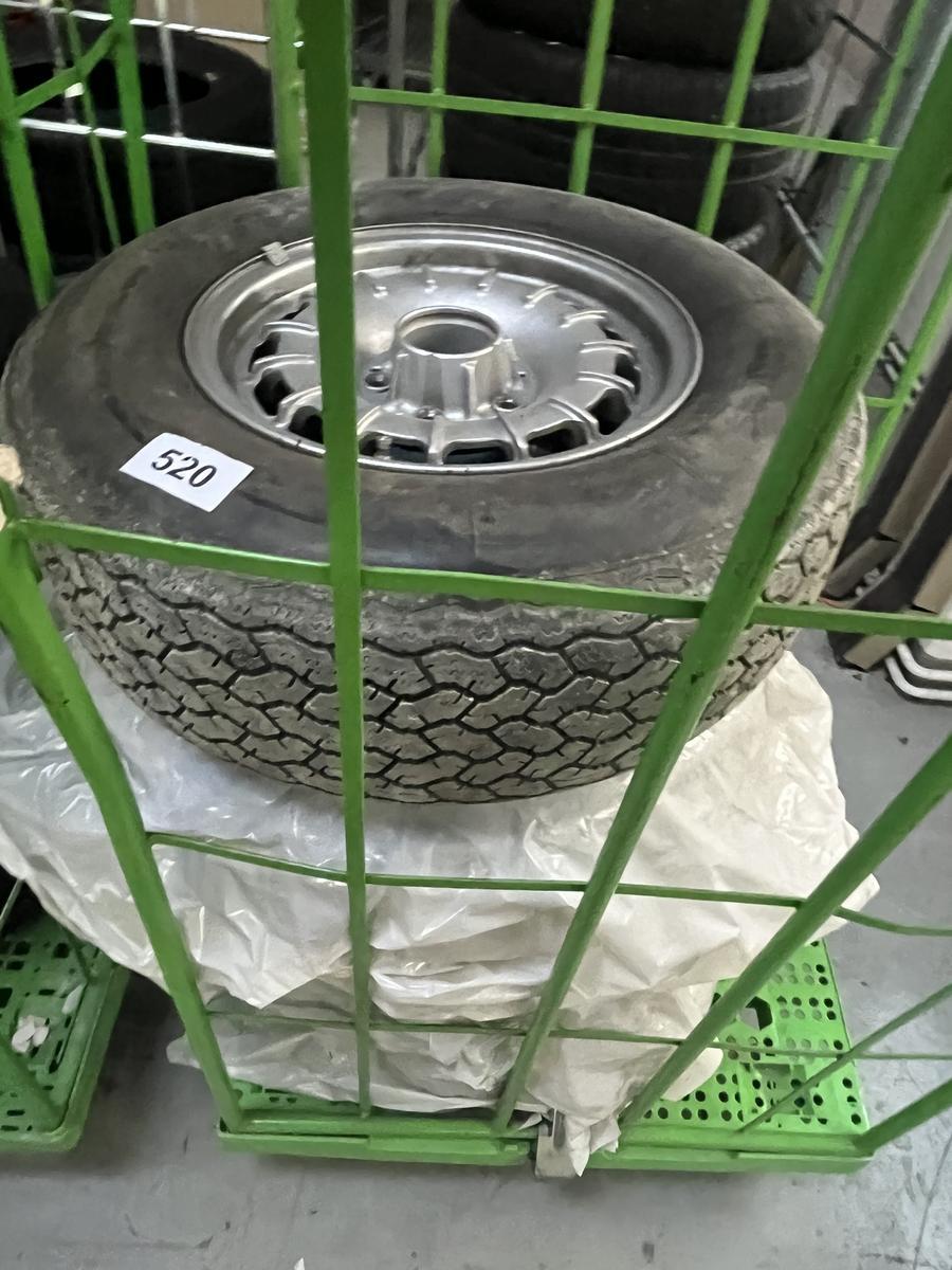 4 Stk. Alufelgen mit Michelin 215/70VR 14