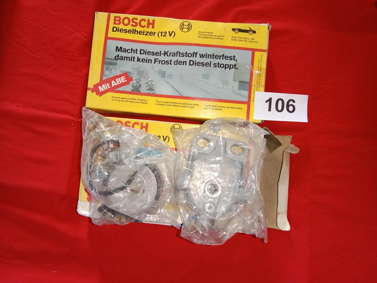 BOSCH Dieselheizer 12 V - 2 Stück