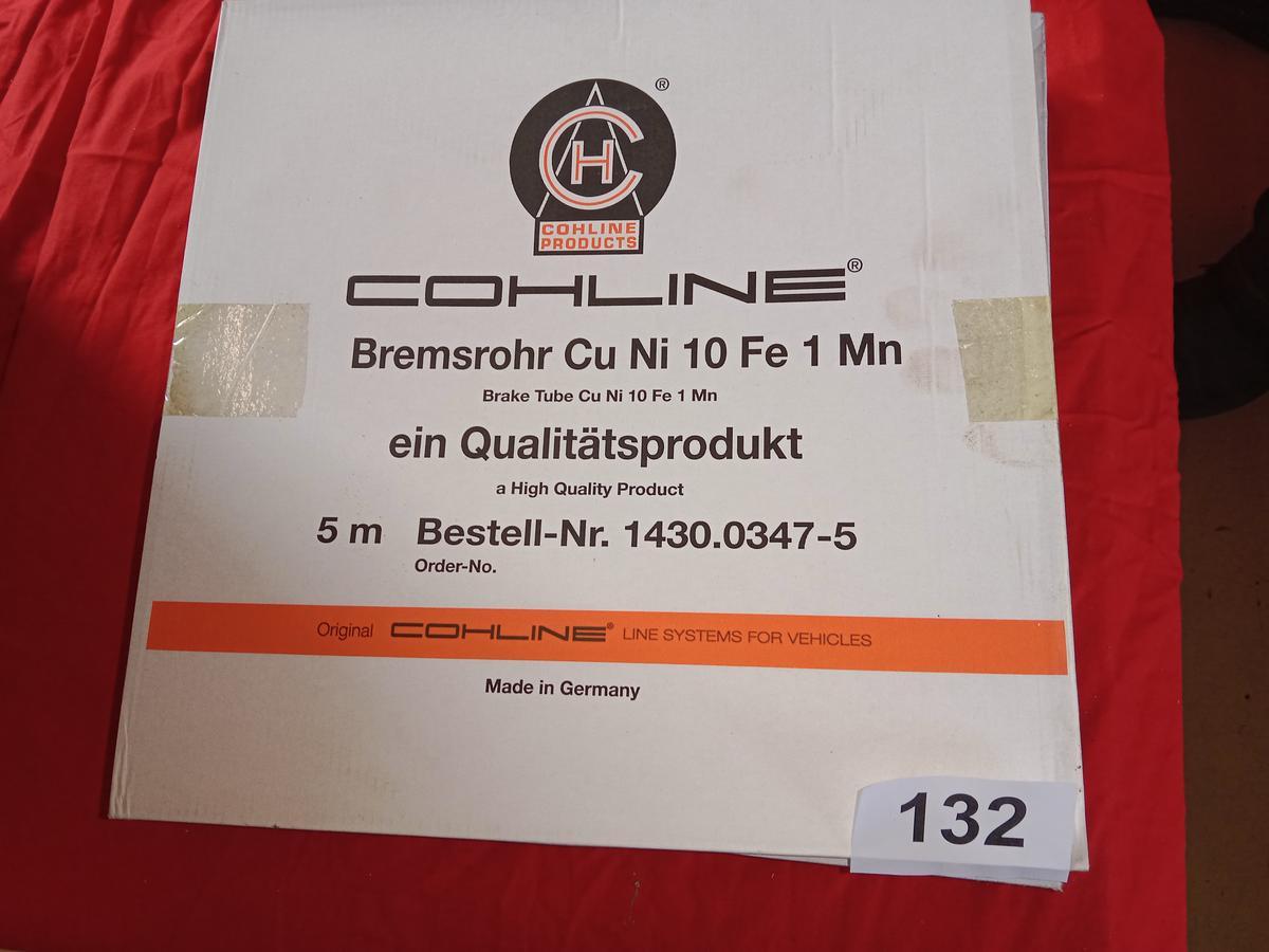 4 x 5 m Bremsleitung CU/Nickel