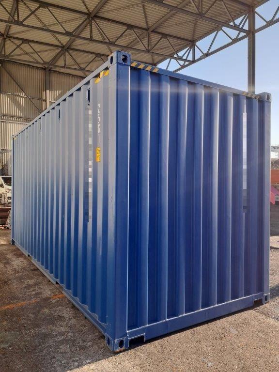 20 Fuß High Cube ISO See- und Lagercontainer, RAL5010 enzianblau, Containernummer: UNDU151033-1?d=2024-11-23 08:55:38