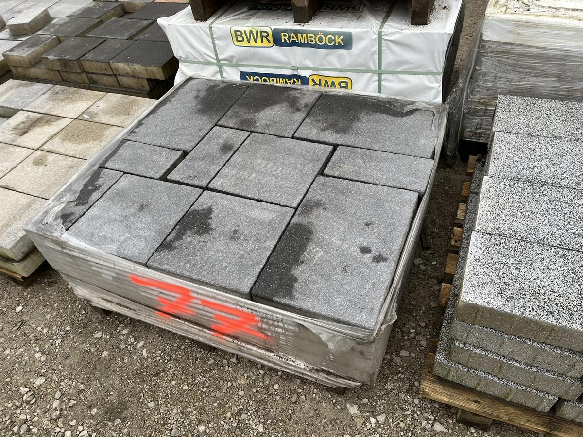 4m² Betonstein dunkelgrau