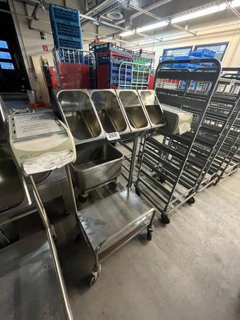 Rieber Besteckwagen, 4teilig, inkl. 2 Serviettenspender