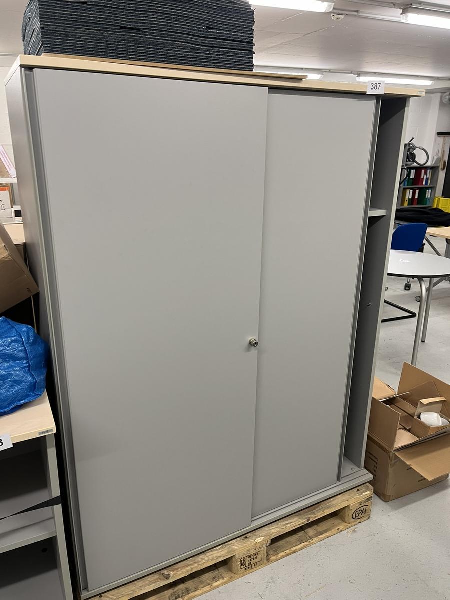 Aktenschrank, 120cm lang, 4 Ordner hoch