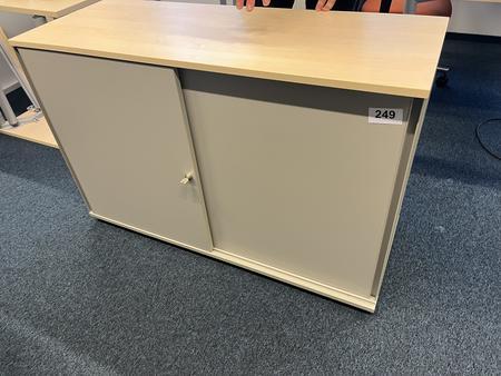 Fantoni Aktenschrank, 120x75x80cm, 2 Ordner hoch