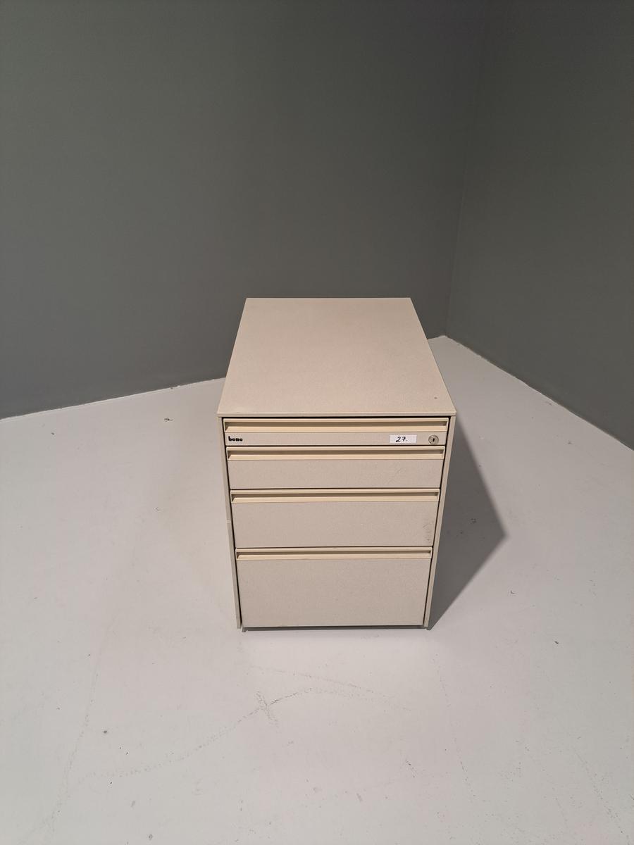 Bene Rollcontainer, 43x60x59.5cm, ohne Schlüssel