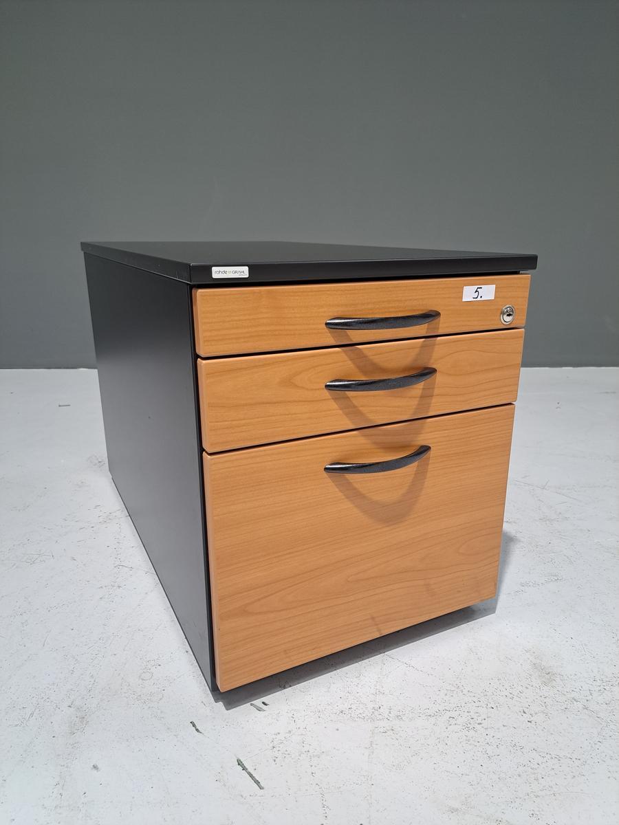 Rhode und Grahl Rollcontainer, 43x80x52cm