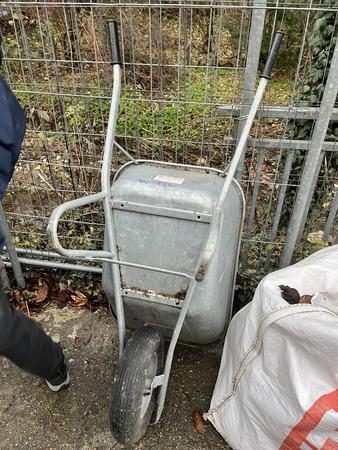 Schiebetruhe 100 Liter verzinkt