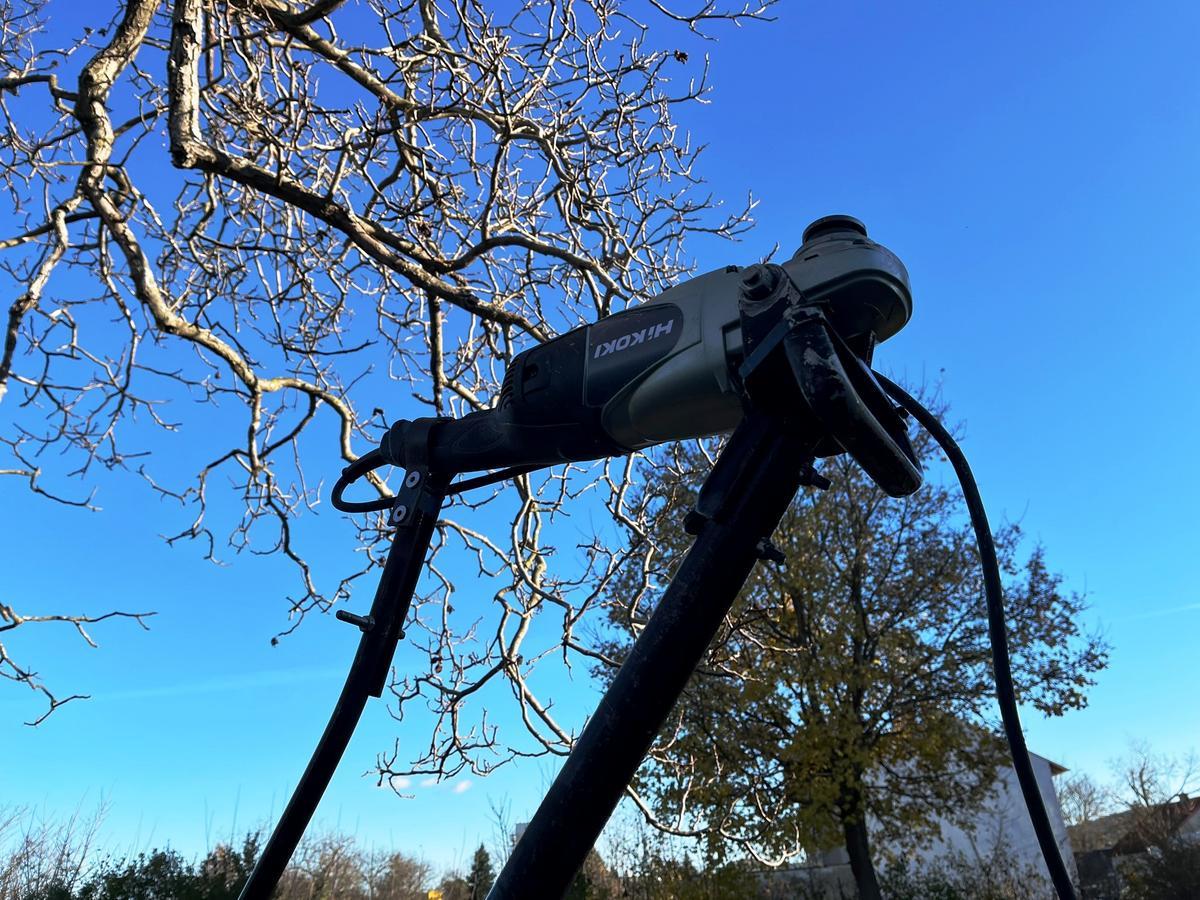 Deckenschleifvorrichtung mit fabriksneuer Hikoki WD 730