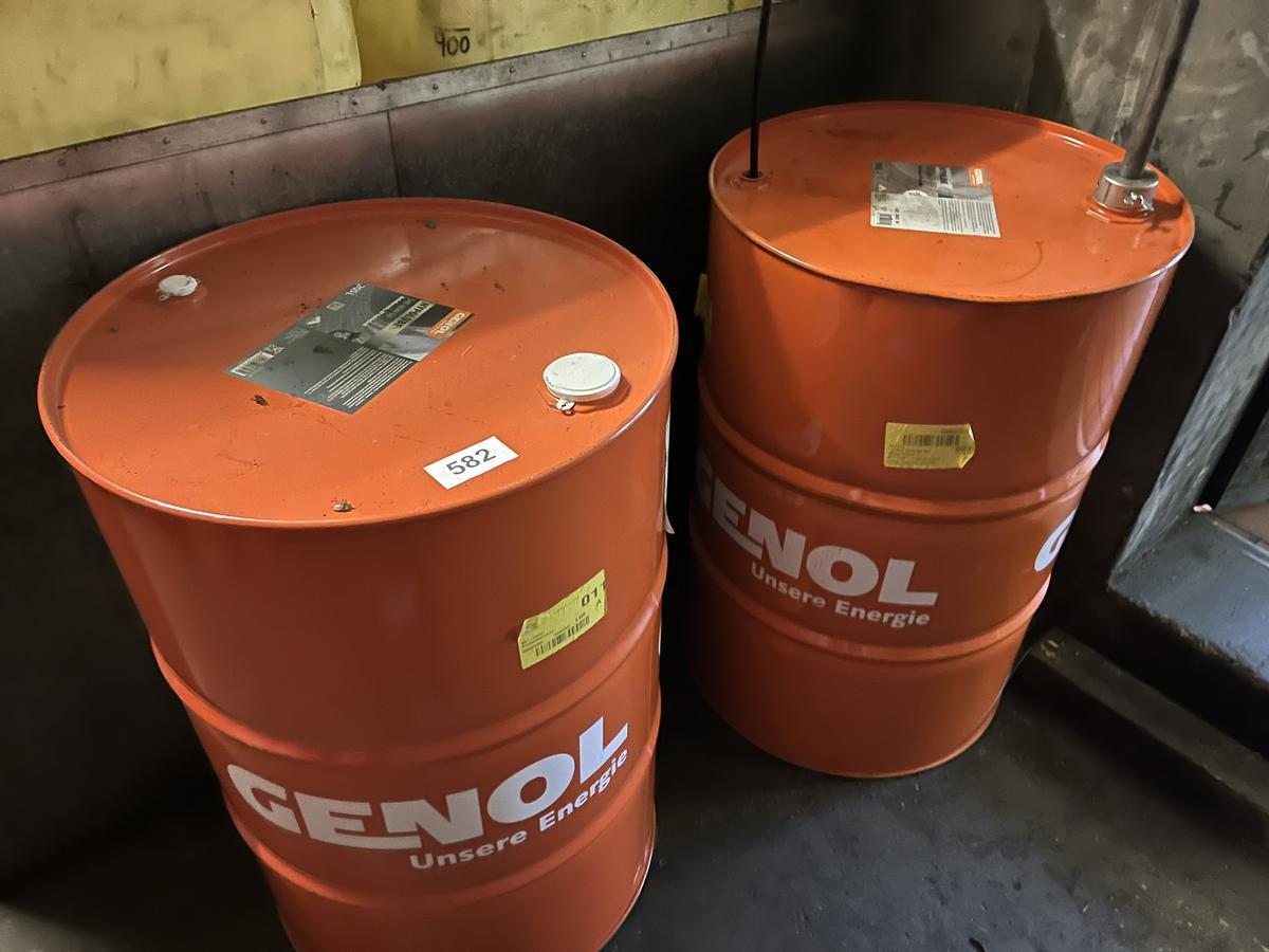 2 Faß GENOL hypolube SAE 80 W 90 Gebriebeöl ca. 240 Liter?d=2024-12-18 11:10:04