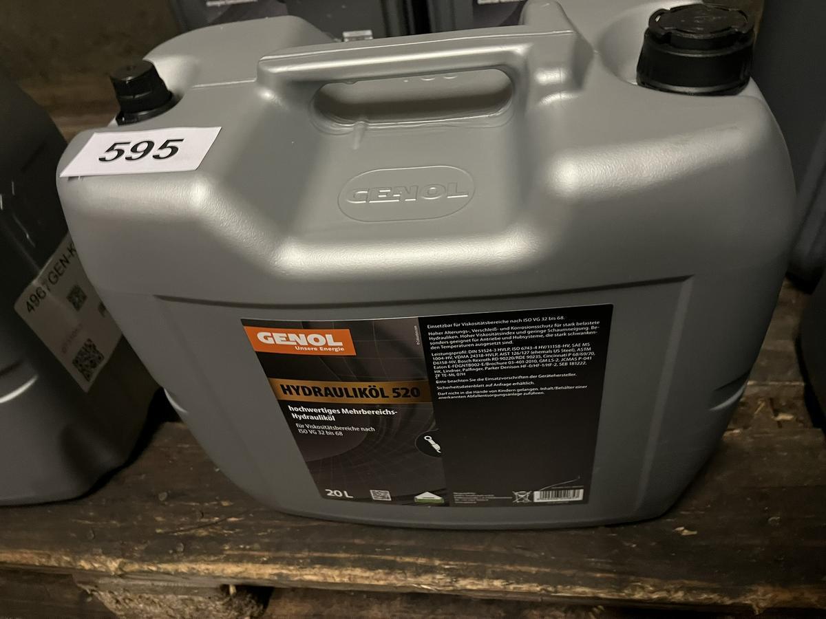 20 Liter Hydrauliköl 520