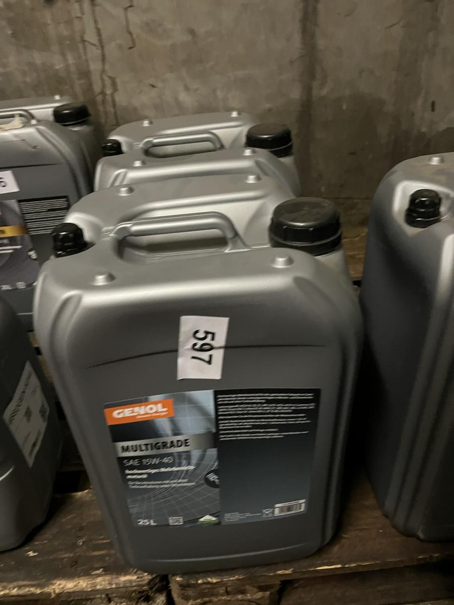 2 x 25 Liter SAE 15 W 40 für Dieselmotoren