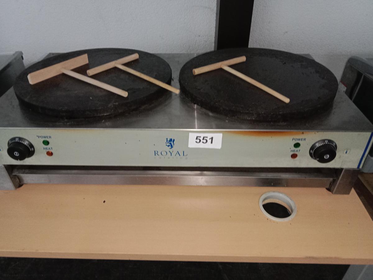 Royal Catering Crepe Maker, RCEC 6000