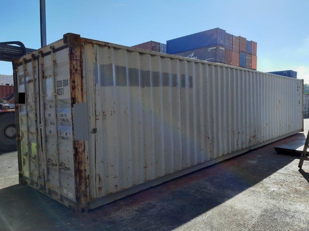 40 Fuß ISO See- und Lagercontainer, Containernummer: XXXX030604-1