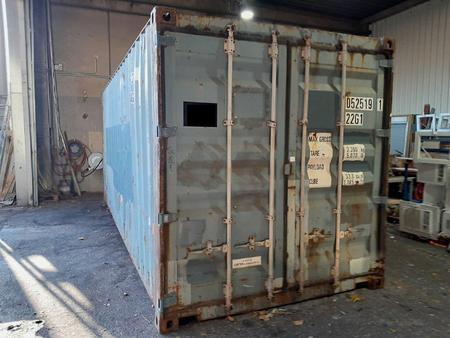 20 Fu ISO See- und Lagercontainer, Containernummer: XXXX052519-1