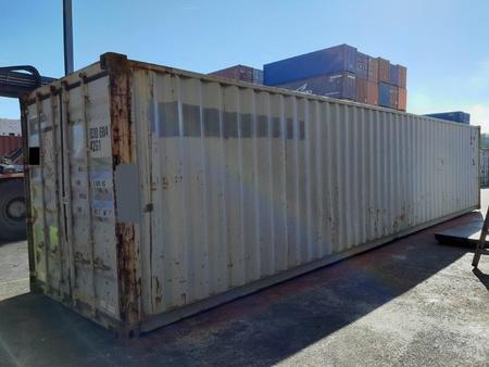 40 Fu ISO See- und Lagercontainer, Containernummer: XXXX030604-1