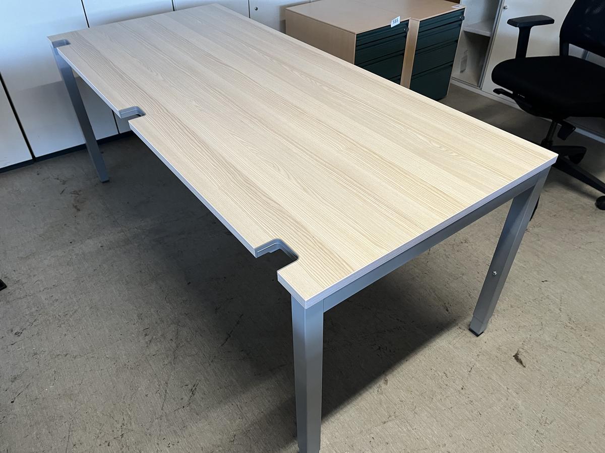 Neudörfler Schreibtisch, 180x80cm, höhenverstellbare Ausführung, Arbeitsplatten neuwertig - kontrolliert?d=2025-02-21 21:39:39