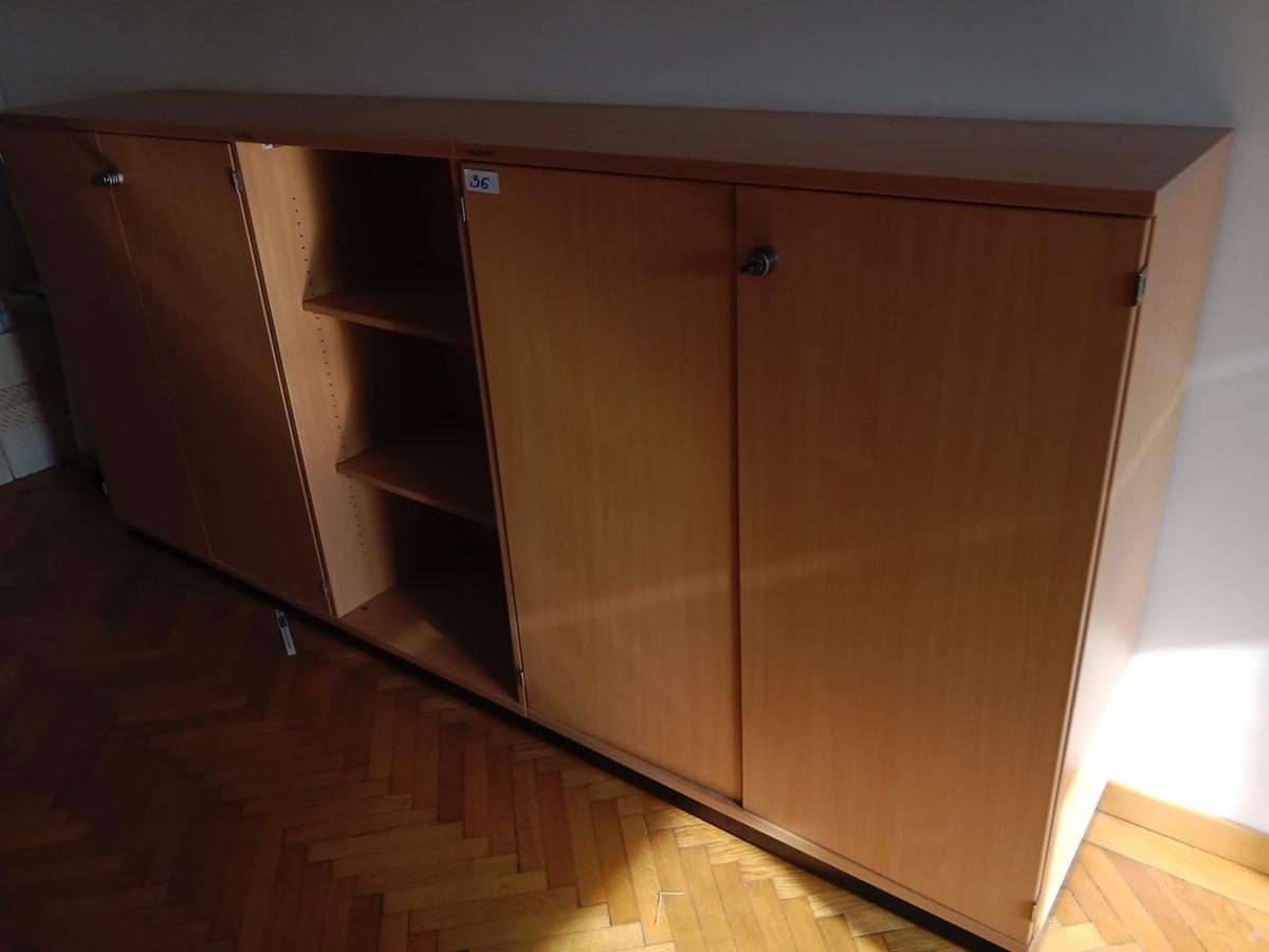 3teilige Neudörfler Aktenschrank Kombination, 2 Stk. je 120cm lang und 3 Ordner hoch, 1 Stk. offenes Regal 60cm lang und 3 Ordner hoch?d=2025-02-22 19:04:14