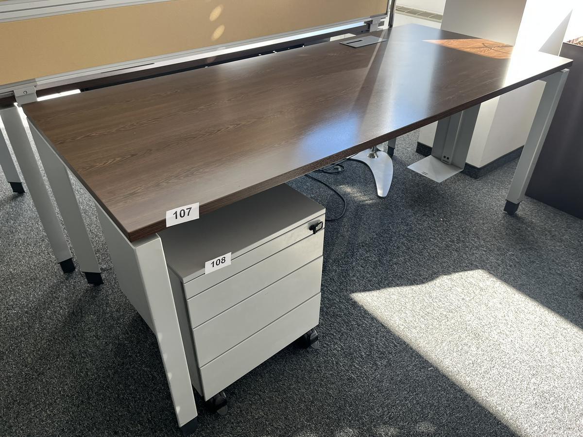 Schreibtisch Steelcase ca.180/80 cm