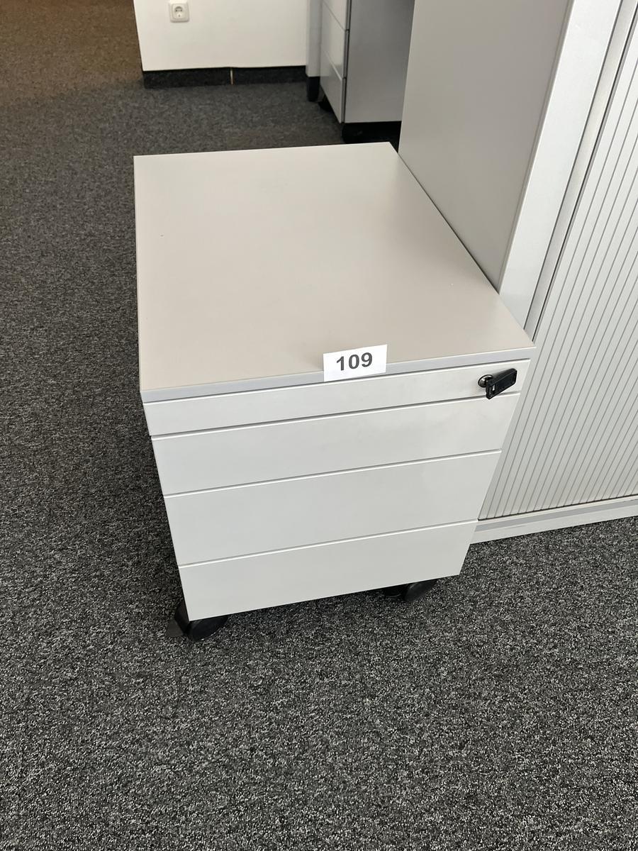 Rollcontainer Steelcase 43/60/55 cm mit Auszugsladen