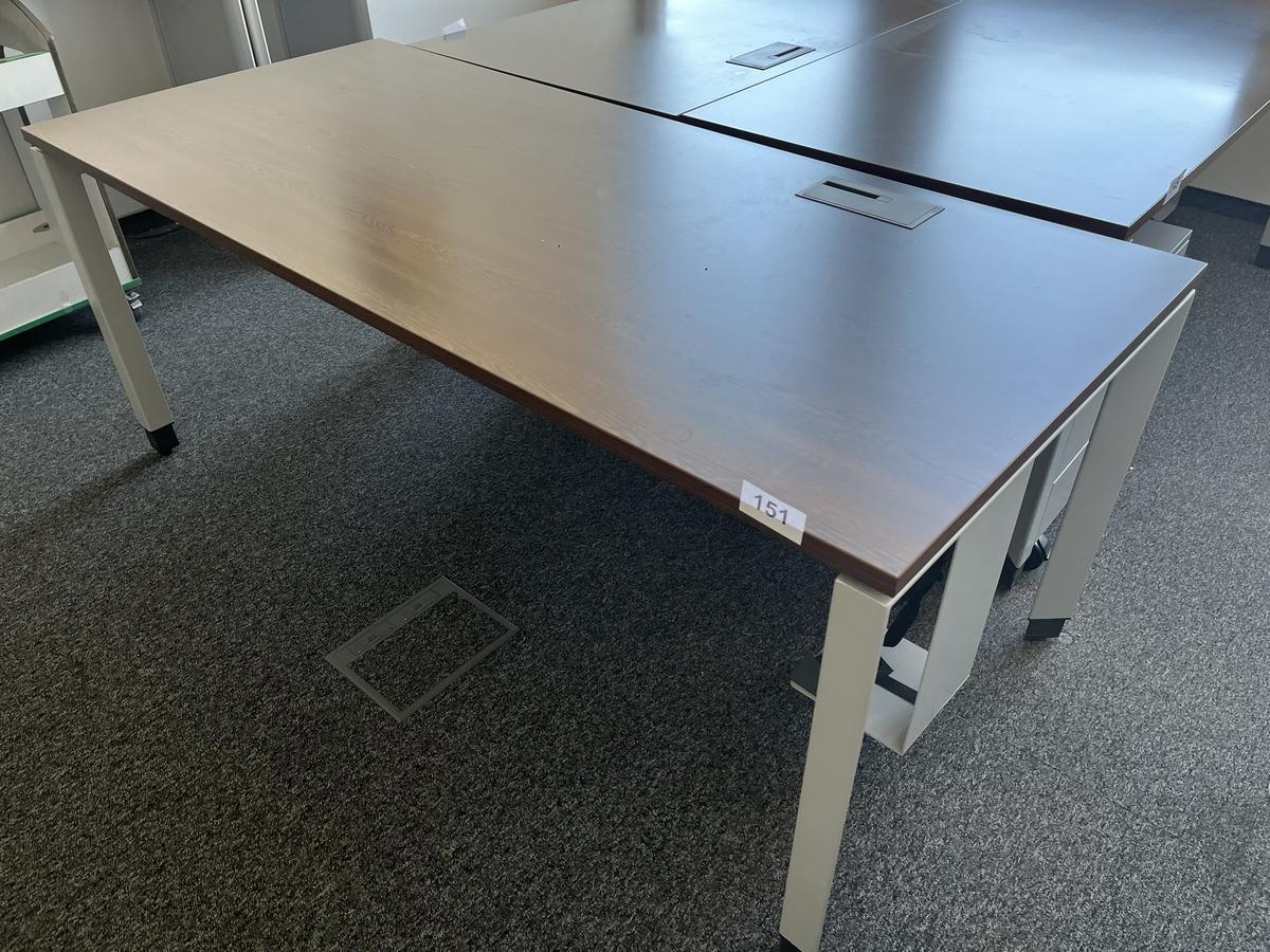 Schreibtisch Steelcase ca.180/80 cm