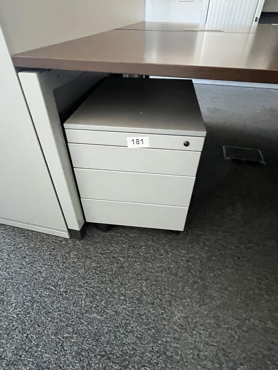 Rollcontainer Steelcase 43/60/55 cm mit Auszugsladen