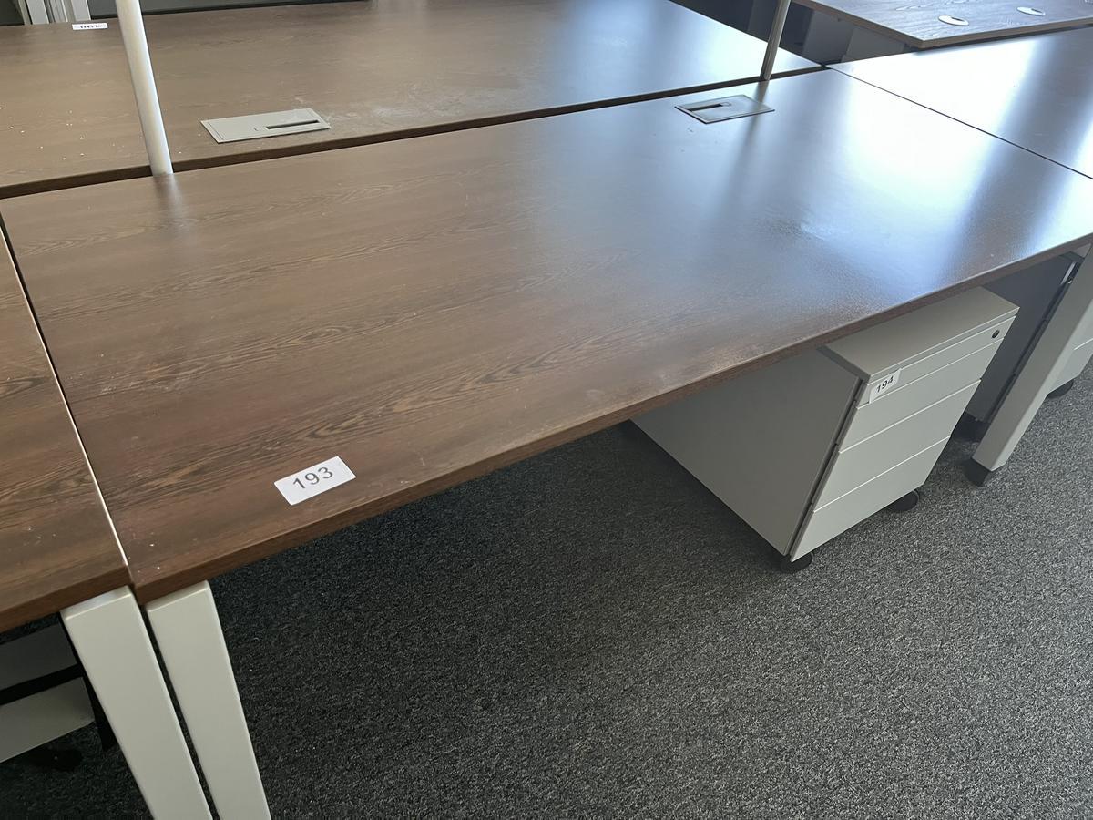 Schreibtisch Steelcase ca.180/80 cm