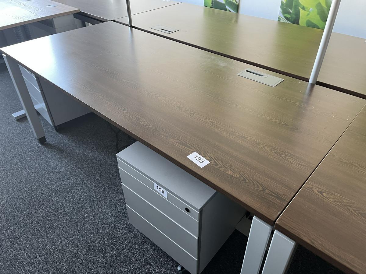 Schreibtisch Steelcase ca.180/80 cm