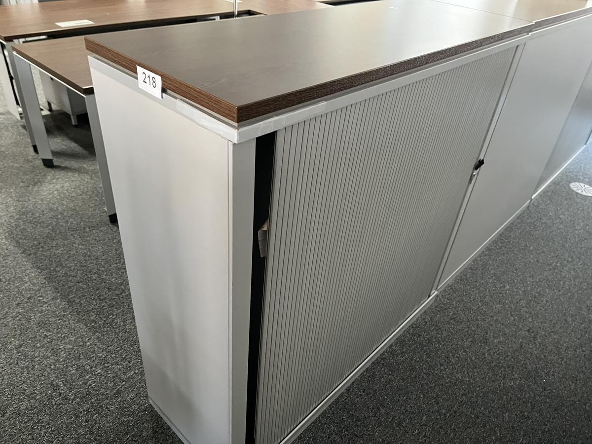 Aktenschrank Steelcase mit Rollo ca. 120/43/110 cm