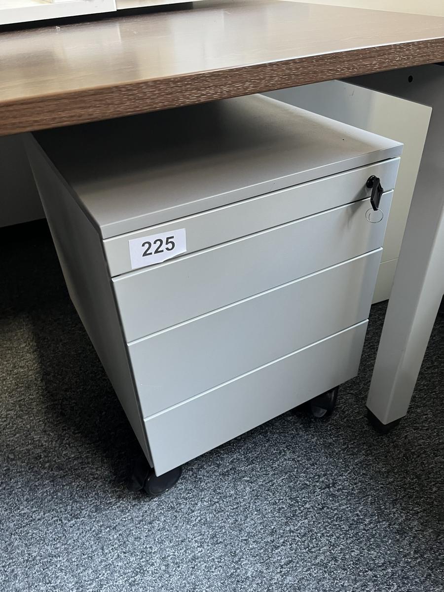 Rollcontainer Steelcase 43/60/55 cm mit Auszugsladen